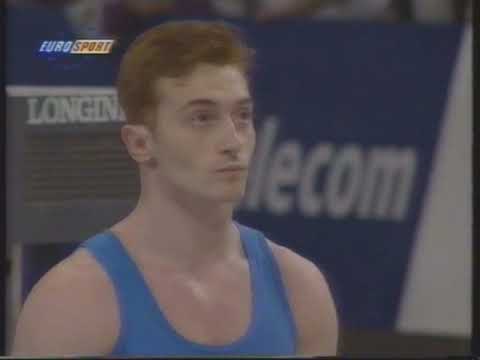 Yuri Chechi (ITA) - International French Cup 1995 - Still Rings Final