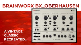 Video thumbnail for Brainworx bx_oberhausen - analogue synthesizer plugin demo by Alfonse