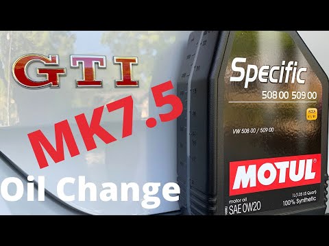 2019 VW MK7.5 GTI Oil Change