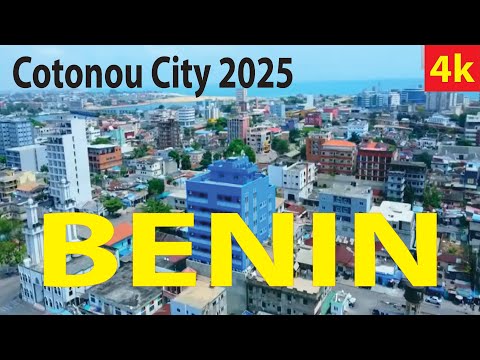 Cotonou City - Benin 4K By Drone 2025