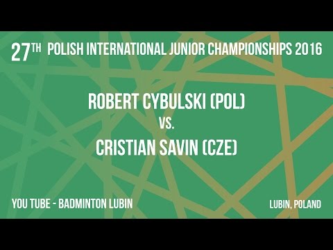 #PJ2016 Lubin - Robert CYBULSKI (POL) vs. Cristian SAVIN (CZE)