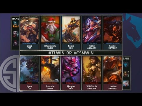 TL vs TSM Game 3 Highlights - TEAM LIQUID vs TEAM SOLOMID - SEMIFINAL NA LCS SUMMER 2015 PLAYOFFS