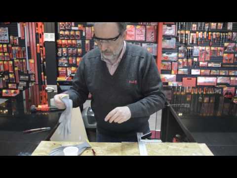 How to use the Amtech Diamond Tipped Glass Cutter