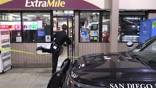 San Diego: Gas Station Armed Robbery 03192024