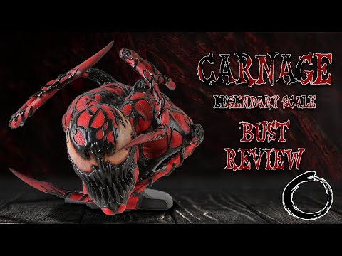 Carnage Legendary Scale Sideshow Bust Review