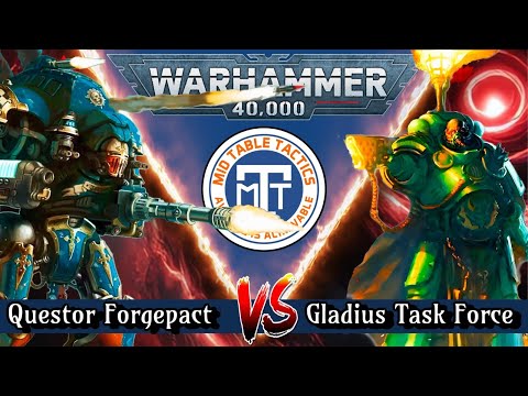 Warhammer 40k Battle Report: Imperial Knights VS Salamanders