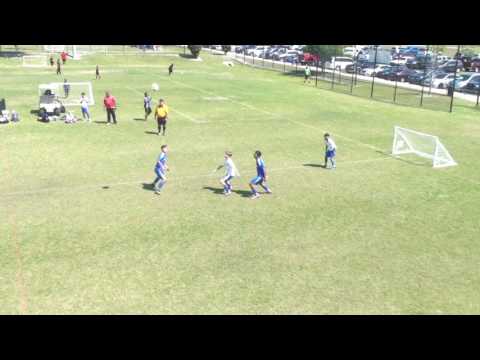WHYSA Kicks U14 (White-Team) VS  WHYSA Kicks U14 (Blue-Team)  (4-9-17)   3V3   Game 5 Final