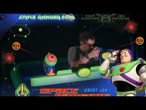 Buzz Lightyear Laser Blast au Parc Disneyland