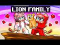 I Raised A LION Family In Minecraft