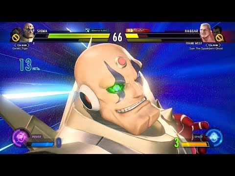 Marvel vs Capcom Infinite - X and Sigma Ranked Matches