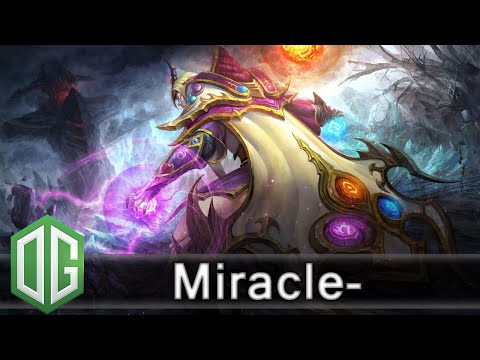 OG.Miracle- Invoker Gameplay - Bulldog, w33, RTZ, !Attacker, EGM - Ranked Match - OG Dota 2