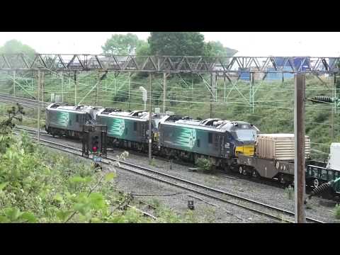 88001 + 88008 + 88003 (DIT) Triple Header Flask Train @ Crewe ,08-06-19