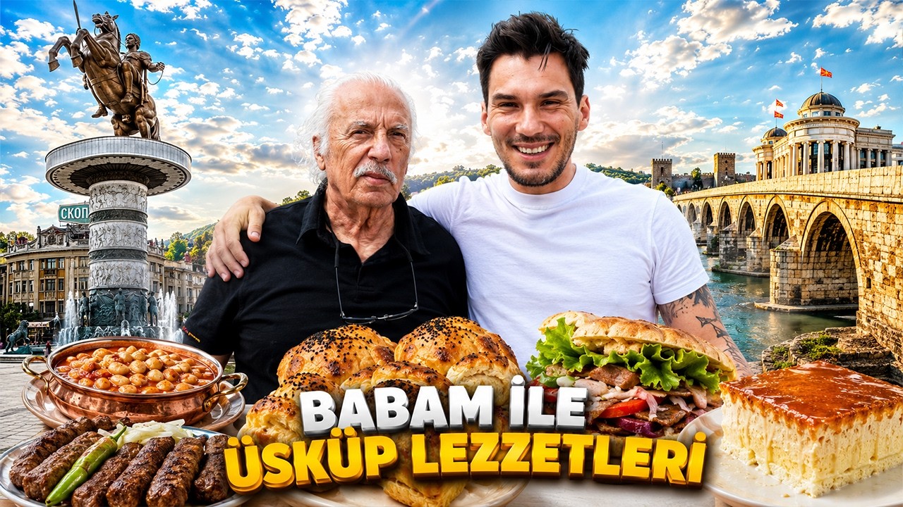 BABAMI 70 YIL SONRA DOĞDUĞU YERE ÜSKÜP'E GÖTÜRDÜM