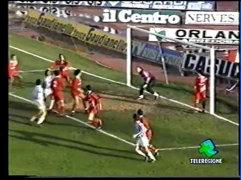 Pescara-Bari 1-1 1993-1994 Tovalieri,Alfieri 17 giornata