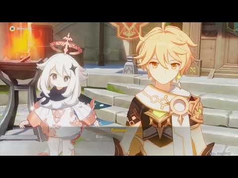 Genshin Impact - When Paimon act like a robot || All Dub