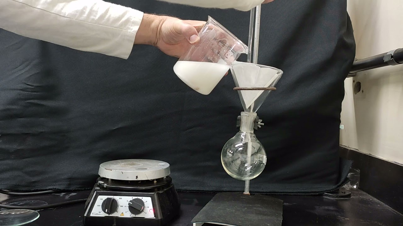 Extração da aspirina de comprimidos