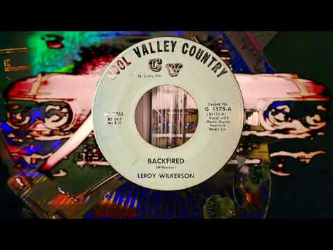 Monster Rare Rockabilly - Leroy Wilkerson -  Backfired . 🎸🚀🔥