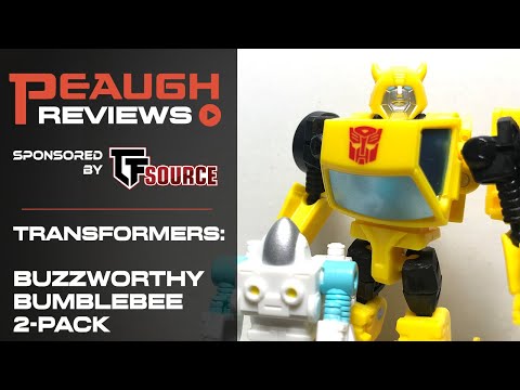 Video Review: Transformers: Buzzworthy BUMBLEBEE Two-Pack
