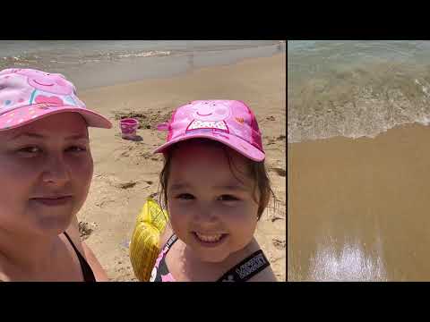 First time at beach 🏖,,IZA’’