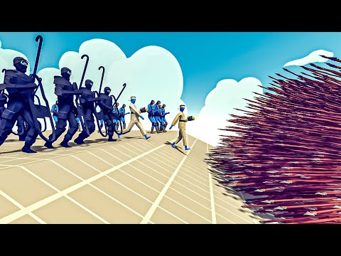 KICKBOXER & MODERN UNITS ARMY vs 5x EVERY GOD - TOTALLY ACCURATE BATTLE SIMULATOR TABS