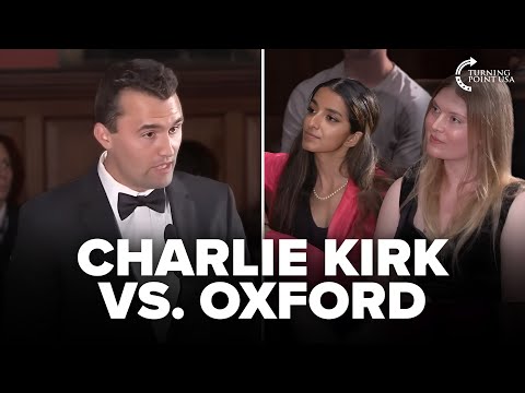 Charlie Kirk Delivers the Hard Truths at Oxford University