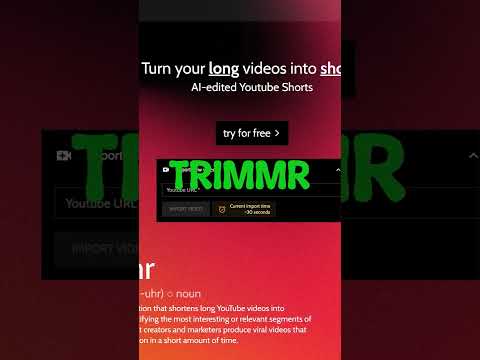 AI Tools - Trimmr #shorts
