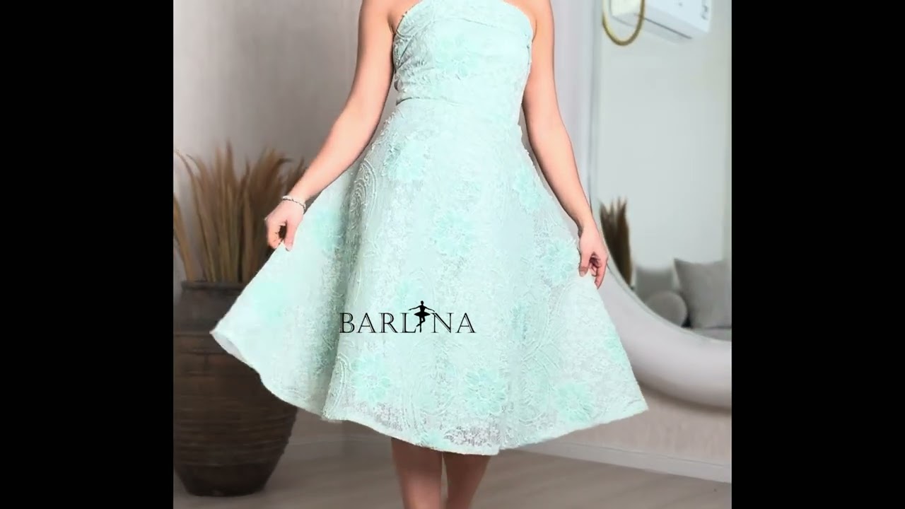 Elegant lace midi dress - White - XXL