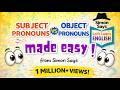 Subject And Object Pronouns Easy English Grammar Lesson Simon Says Let S Learn English