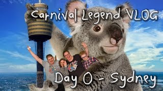 Carnival Legend Cruise VLOG (New Caledonia) Day 0 - Sydney (Nov 2017)
