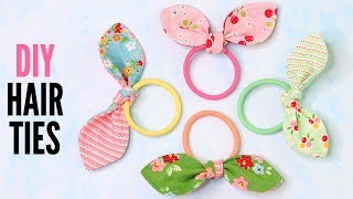 DIY Hair Tie - Quick and Easy with Free Pattern