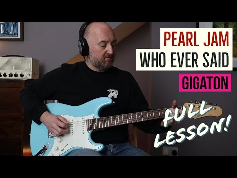 Who Ever Said - Pearl Jam