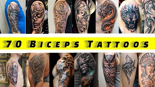 70 Badass BICEPS Tattoos for Men #trending #tattoo #men