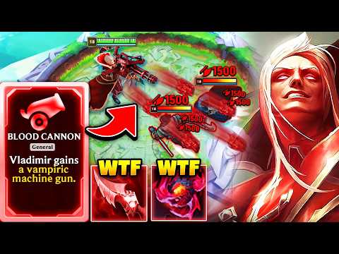 YOU'VE NEVER SEEN THIS ON-HIT VLADIMIR BUILD BEFORE! I HAD A LEGIT BLOOD CANNON!