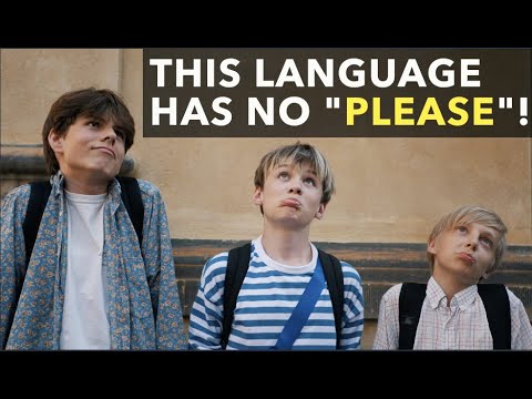 この言葉には「お願い」がない! (This Language Has No "Please"!)