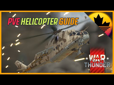 War Thunder | PVE Helicopter Guide | Enduring Confrontation | Grinding Tips