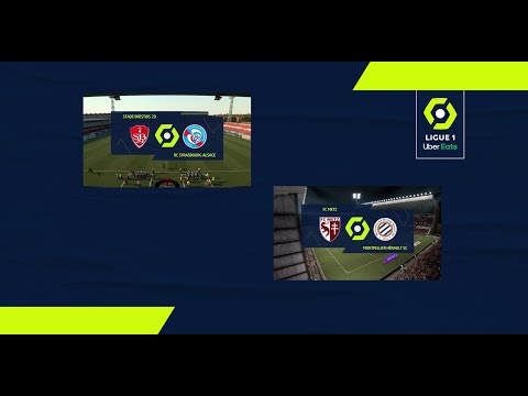 Brest - Strasbourg / Metz - Montpellier