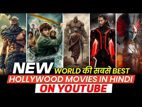 Top 10 Best Hollywood Movies on Youtube in Hindi | 2025 Action Adventure Movies in Hindi Dubbed