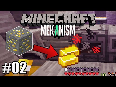 ORE DOUBLING!  Surviving with Mekanism Minecraft 1.16