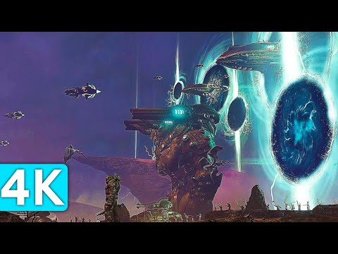 DOOM Humans Vs Demons War Fight Scene Cinematic 4K ULTRA HD - DOOM ETERNAL THE ANCIENT GODS PART 2