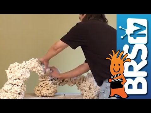 How to aquascape a saltwater reef aquarium - Episode 2: Aquascaping Reef Saver dry live rock