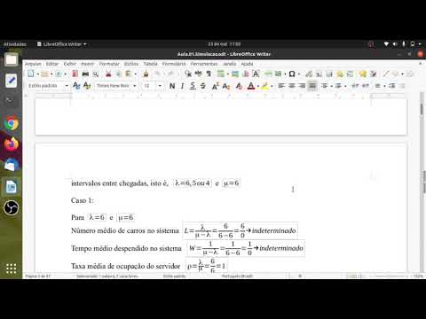 Teoria das filas - Exemplo  do Lava-jato