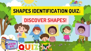 Shapes Identification Quiz Discover Shapes! 🔵🟢🔺| Shapes quiz for kids. #learnenglish #pubquiz #quiz
