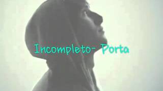 Incompleto-Porta (letra)