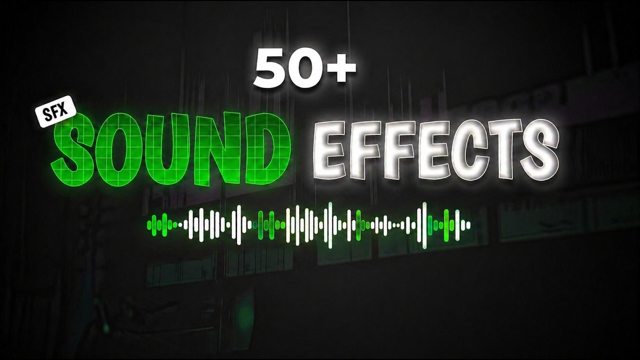 Best Sound Effects for Video Editing🚀 (copyright free)