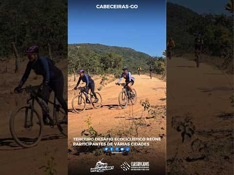 3º Desafio Ecociclístico reúne pessoas de várias cidade em Cabeceiras-GO