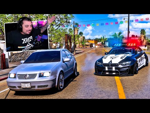 CIDADE CAMUFLADA - DEU RUIM - FORZA HORIZON 4 - GAMEPLAY