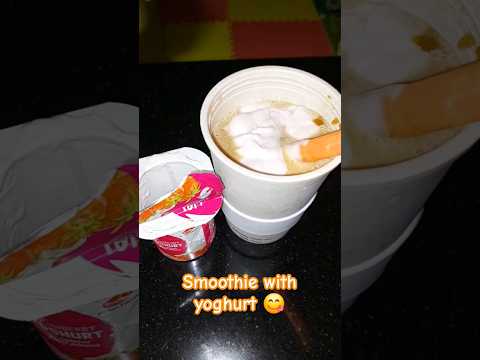 Mixed Fruits Smoothie with Yoghurt |  Healthy Drink