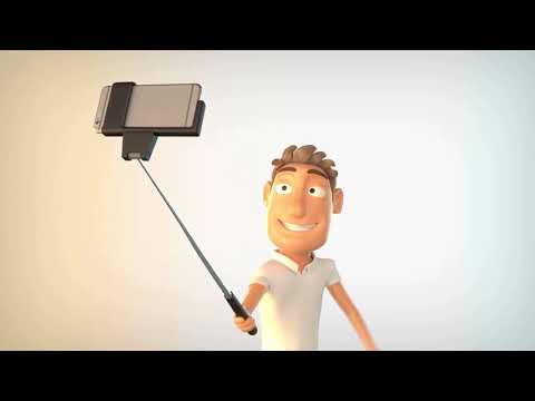 Selfie  with 3D Character Intro