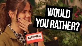 Clevver News - Cast plays would you rather