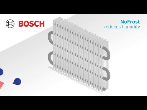 Šaldytuvas-šaldiklis Bosch KGN33NLEB, 176cm. NoFrost video